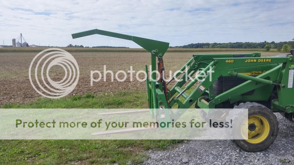 Pallet fork grapple build...